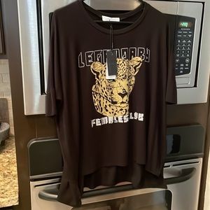 NWT Designer Look Tiger Tee